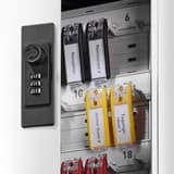 Armoire à clés murale à code, 18 clés KEY BOX CODE 18 DURABLE - Armoire à clés murale à code DURABLE KEY BOX CODE 18, serrure à code