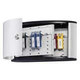 Armoire à clés murale, 12 clés KEY BOX 12 DURABLE - Armoire à clés murale DURABLE KEY BOX 12, porte ouverte