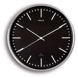 Horloge radio-pilotée en aluminium, Ø 30,5 cm fly cadran noir MAUL - Horloge radio-pilotée en aluminium MAUL fly cadran noir, vue d'ensemble