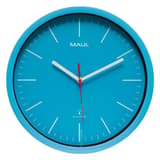 Horloge murale radio-pilotée, Ø 31 cm jump bleu clair MAUL - Horloge murale radio-pilotée MAUL jump bleu clair, vue d'ensemble