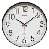Grande horloge murale radio-pilotée, Ø 47,7 cm climb noir MAUL - Grande horloge murale radio-pilotée MAUL climb noir, vue d'ensemble