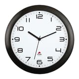 Horloge murale silencieuse, Ø 30 cm HORNEW noir ALBA - Horloge murale silencieuse ALBA HORNEW noir, vue d'ensemble