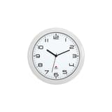 Horloge murale silencieuse, Ø 30 cm HORNEW blanc ALBA - Horloge murale silencieuse ALBA HORNEW blanc, vue d'ensemble