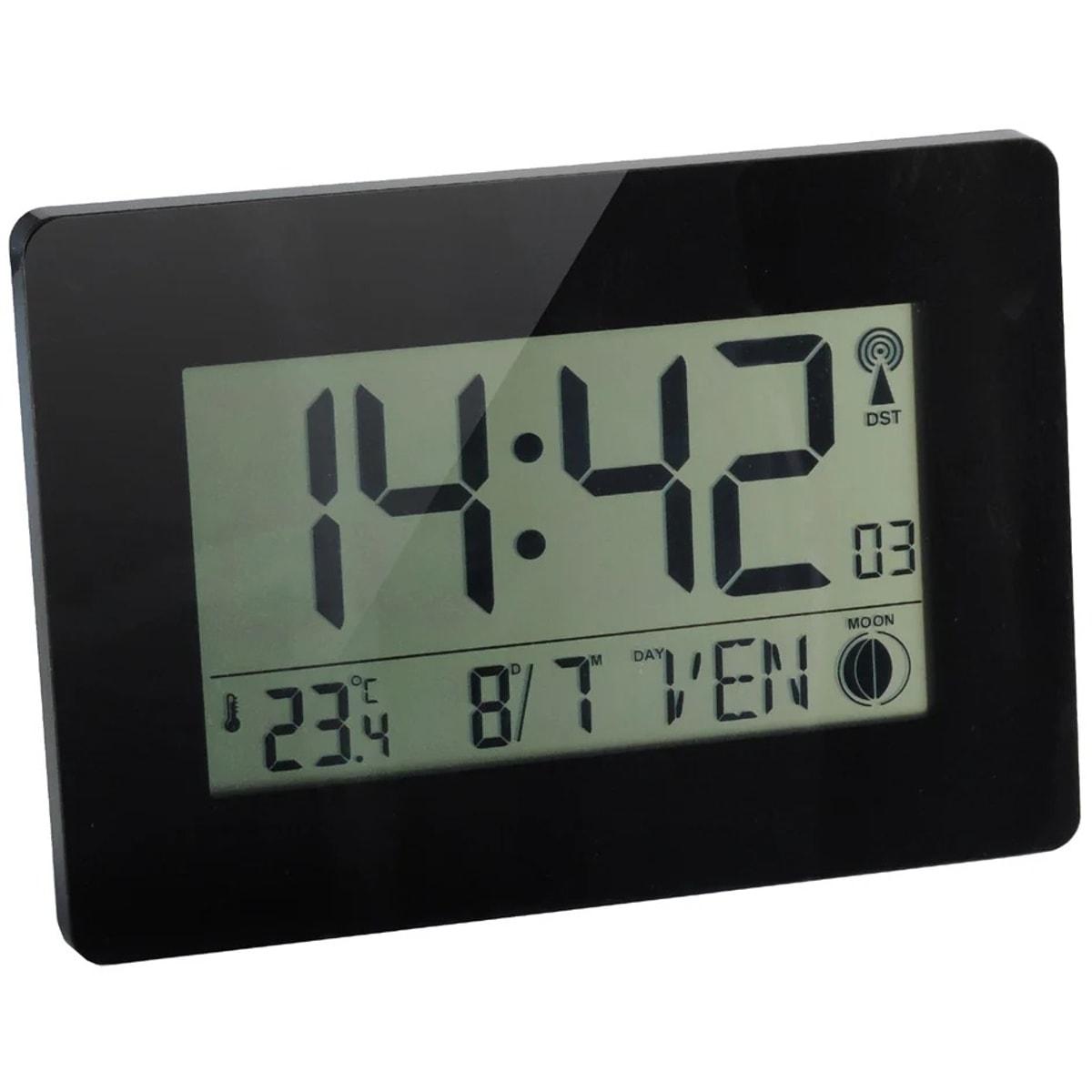 Horloge digitale radio-pilotée CEP Orium RC digitale, vue d'ensemble