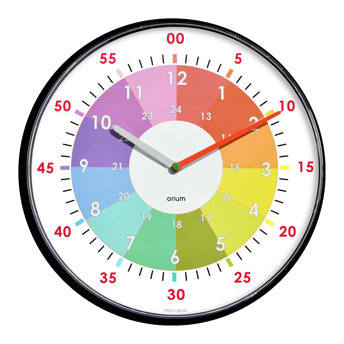 Horloge d'apprentissage silencieuse CEP Orium Practice, vue d'ensemble