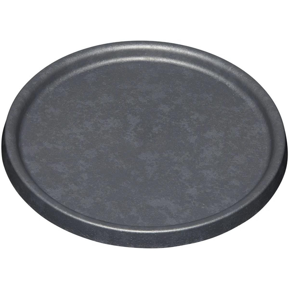 Soucoupe ronde pour pot conique Poétic ELEMENT soucoupe Ø 47 cm anthracite, vue d'ensemble