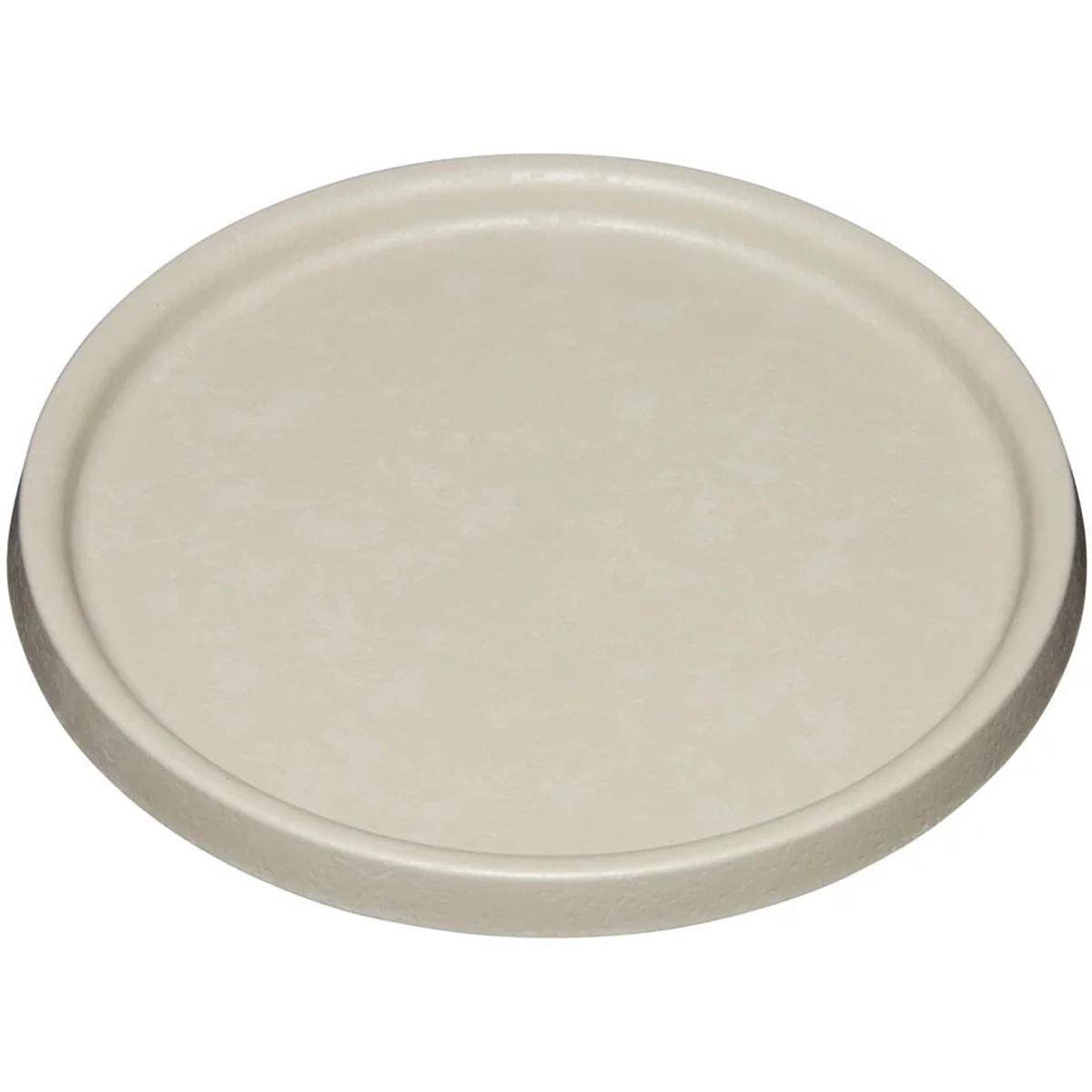 Soucoupe ronde pour pot conique Poétic ELEMENT soucoupe Ø 47 cm calcaire, vue d'ensemble