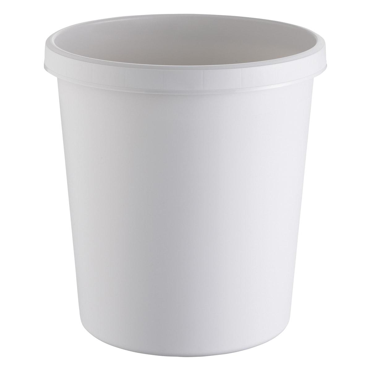 Corbeille à papier helit the german 30 litres grise, vue d'ensemble