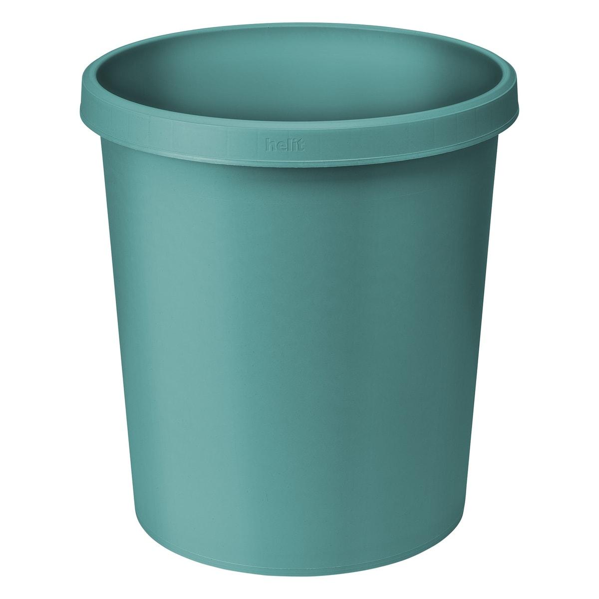Corbeille à papier helit the green german 18 litres verte, vue d'ensemble
