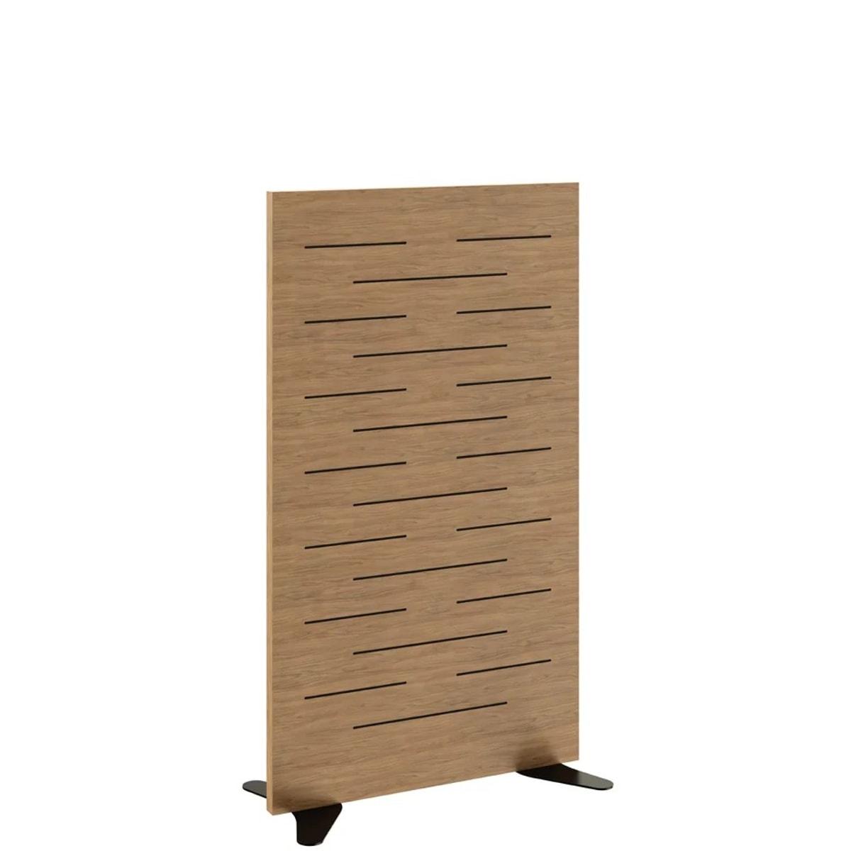 Cloison acoustique en bois PAPERFLOW cloison acoustique bois 1400, vue d'ensemble sur ses pieds