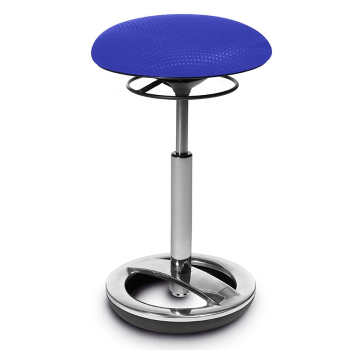 Tabouret actif haut Sitness High Bob bleu TOPSTAR - Tabouret actif haut Topstar Sitness High Bob bleu, vue d'ensemble