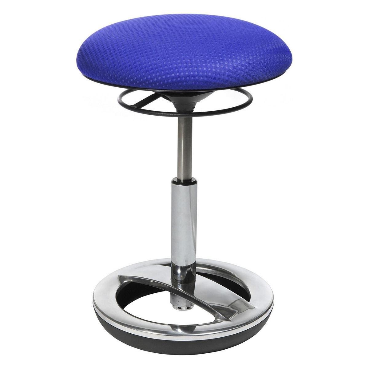 Tabouret actif Topstar Sitness Bob bleu, vue d'ensemble