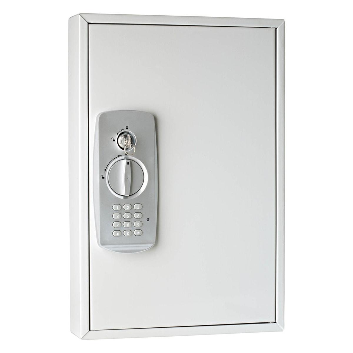 Armoire à clés à serrure électronique WEDO 32 clés, vue d'ensemble, porte fermée