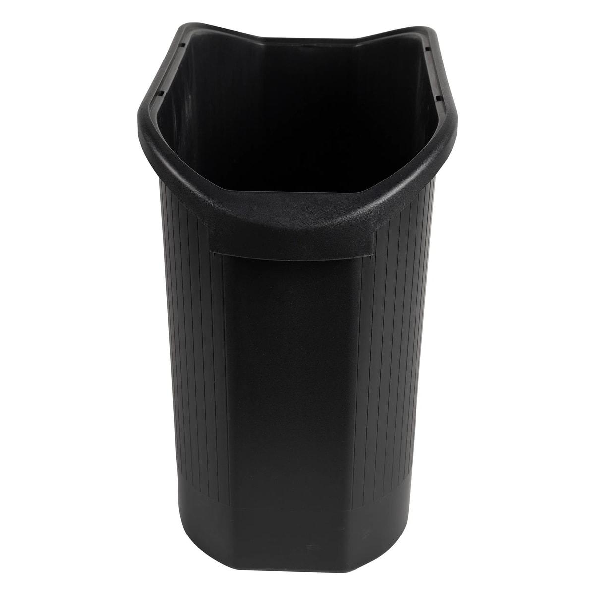 Corbeille à papier EXACOMPTA TopLine 26 litres noire, vue d'ensemble