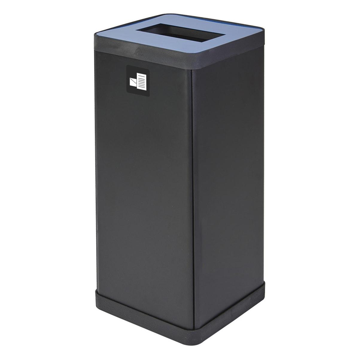 Poubelle de tri sélectif 50 litres PBCORB papier ALBA - Poubelle de tri sélectif ALBA PBCORB papier, vue d'ensemble