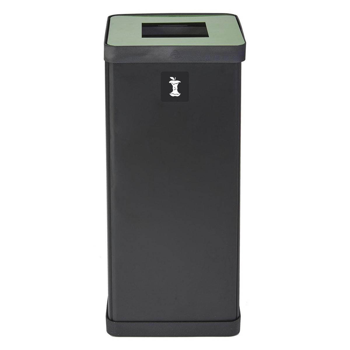 Poubelle de tri sélectif 50 litres PBCORB déchets alimentaires ALBA - Poubelle de tri sélectif ALBA PBCORB déchets alimentaires, vue d'ensemble