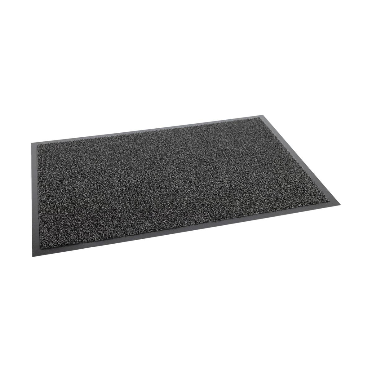 Tapis anti-salissure miltex EAZYCARE CURL anthracite 60 × 90 cm, vue d'ensemble