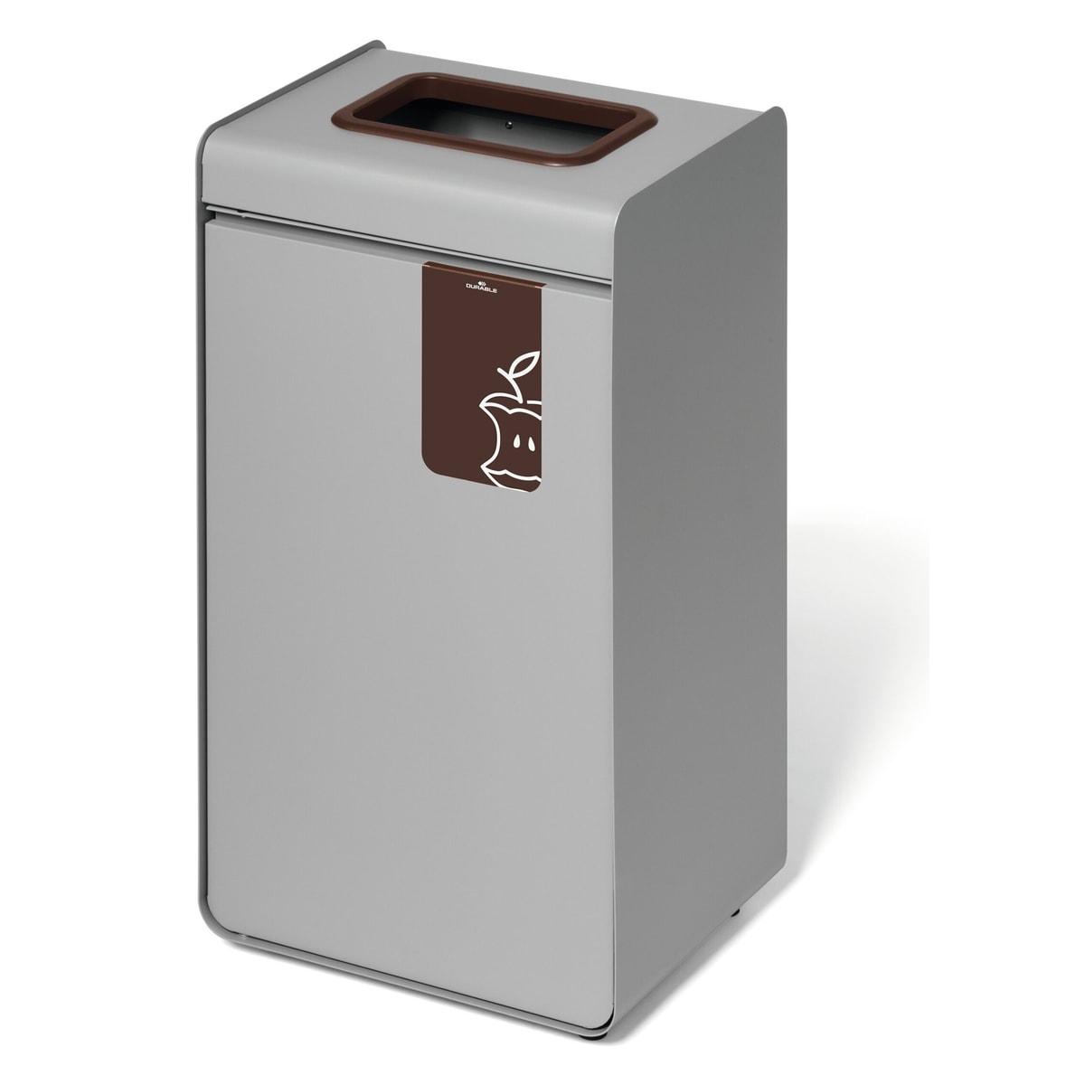Borne de tri sélectif 55 litres DURASORT biodéchets DURABLE - Borne de tri sélectif DURABLE DURASORT biodéchets, vue d'ensemble