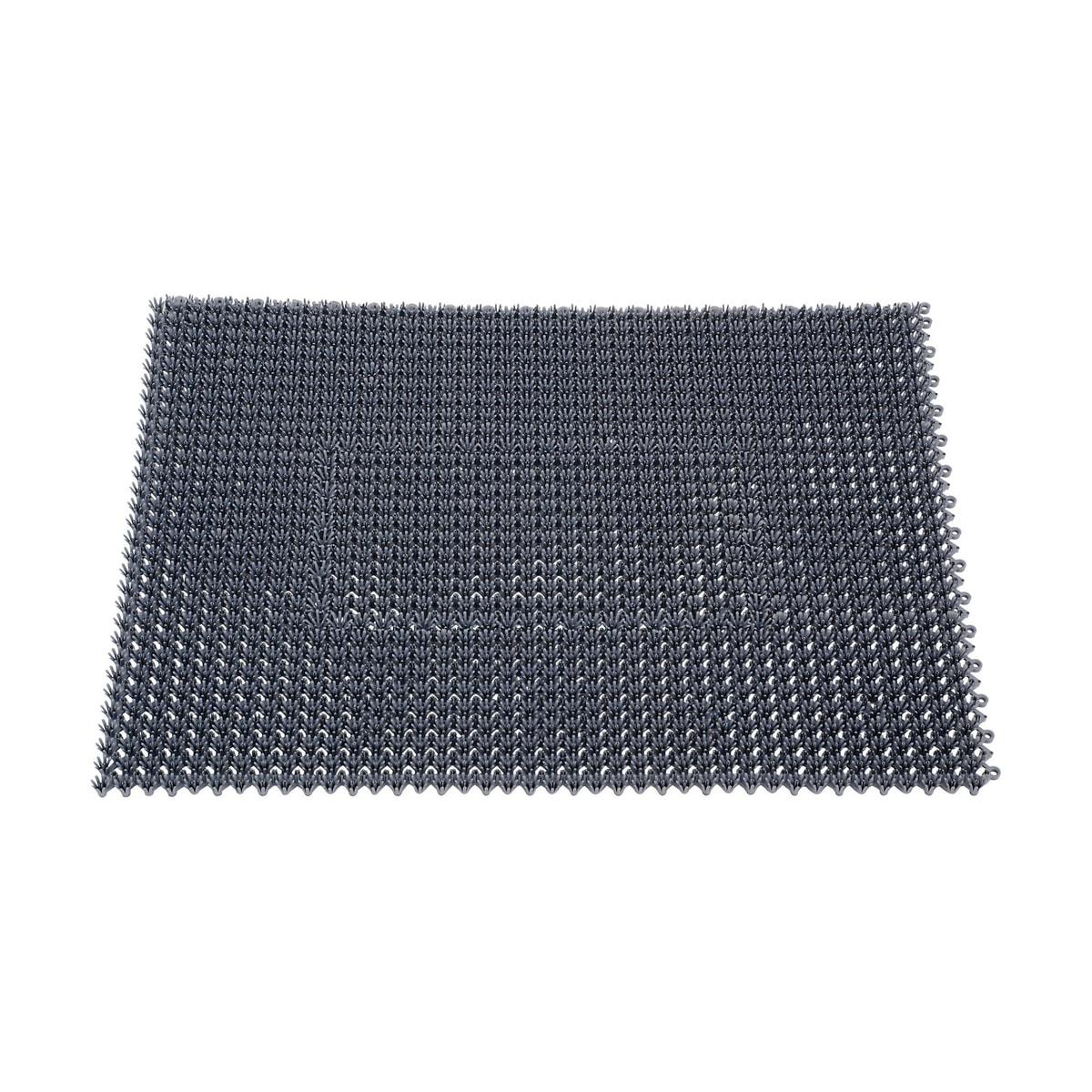 Tapis anti-salissure miltex EAZYCARE TURF anthracite 57 × 86 cm, vue d'ensemble
