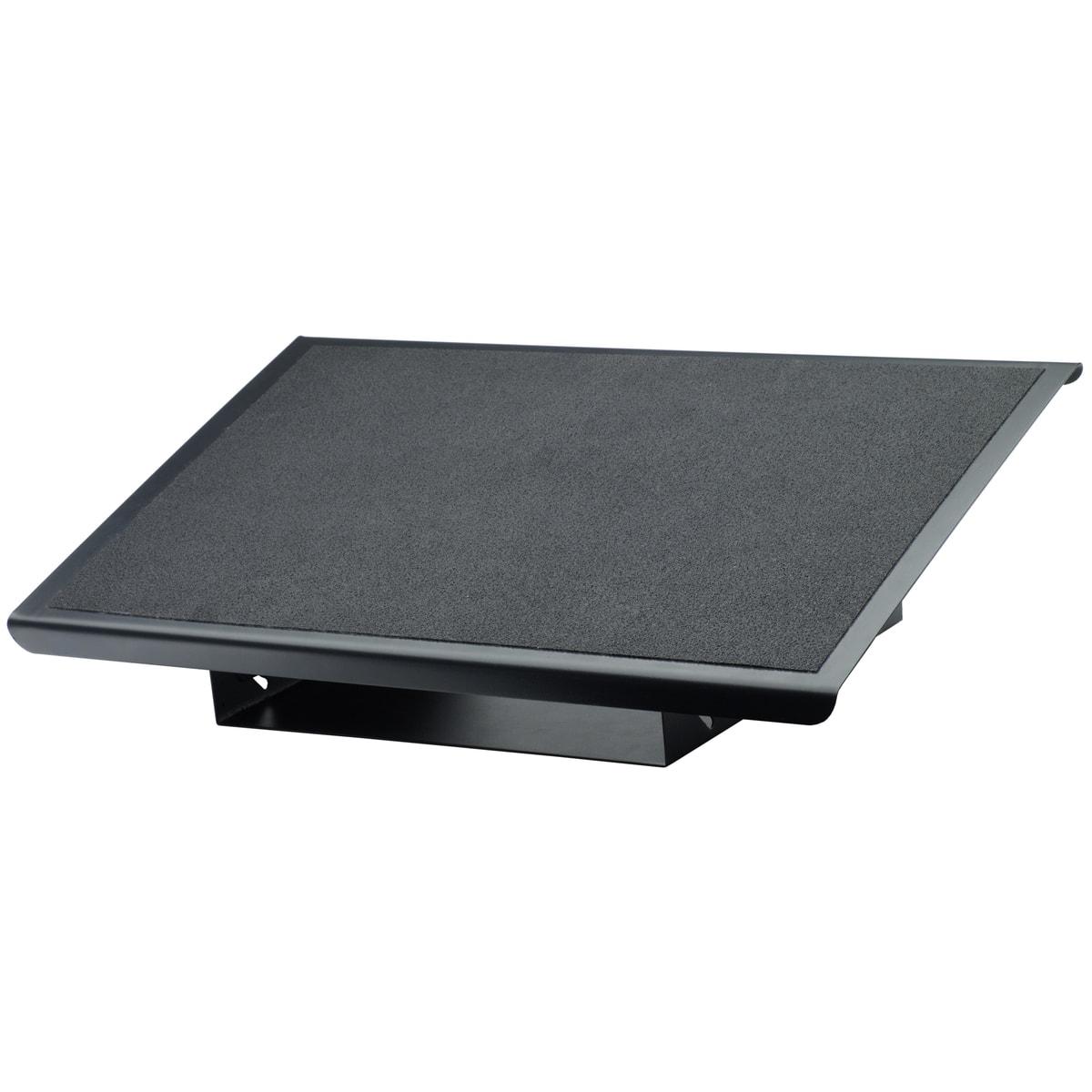 Repose-pieds métal Fellowes Professional Series, vue de trois quarts