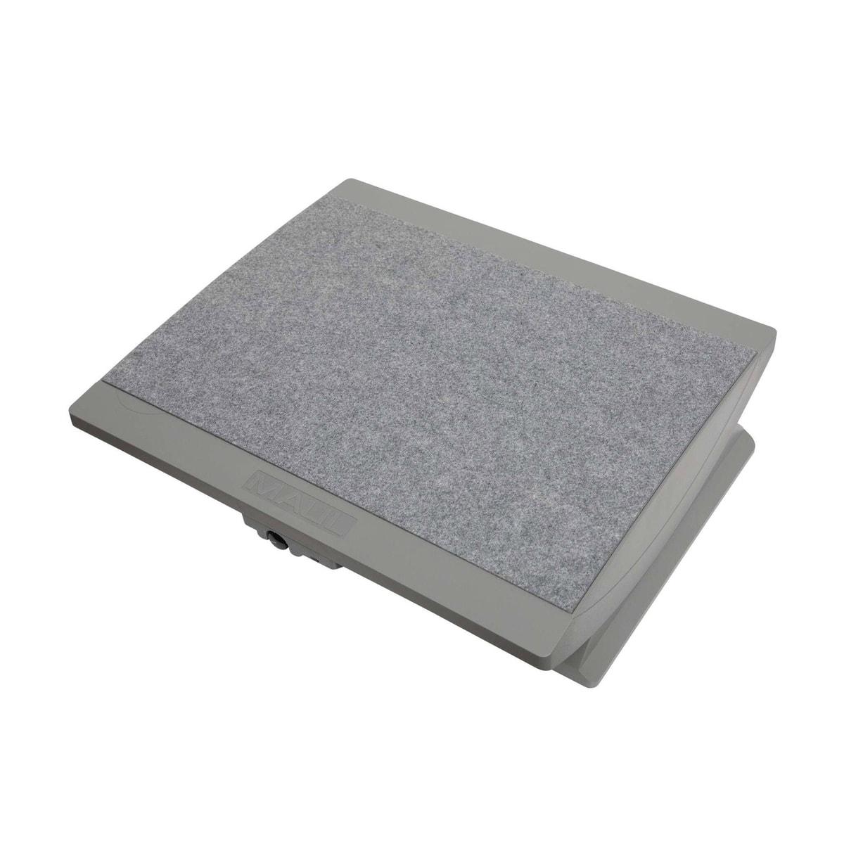 Repose-pieds chauffant, 5 hauteurs, feutre MAULpro chauffant MAUL - Repose-pieds chauffant MAUL MAULpro, vue de trois quarts