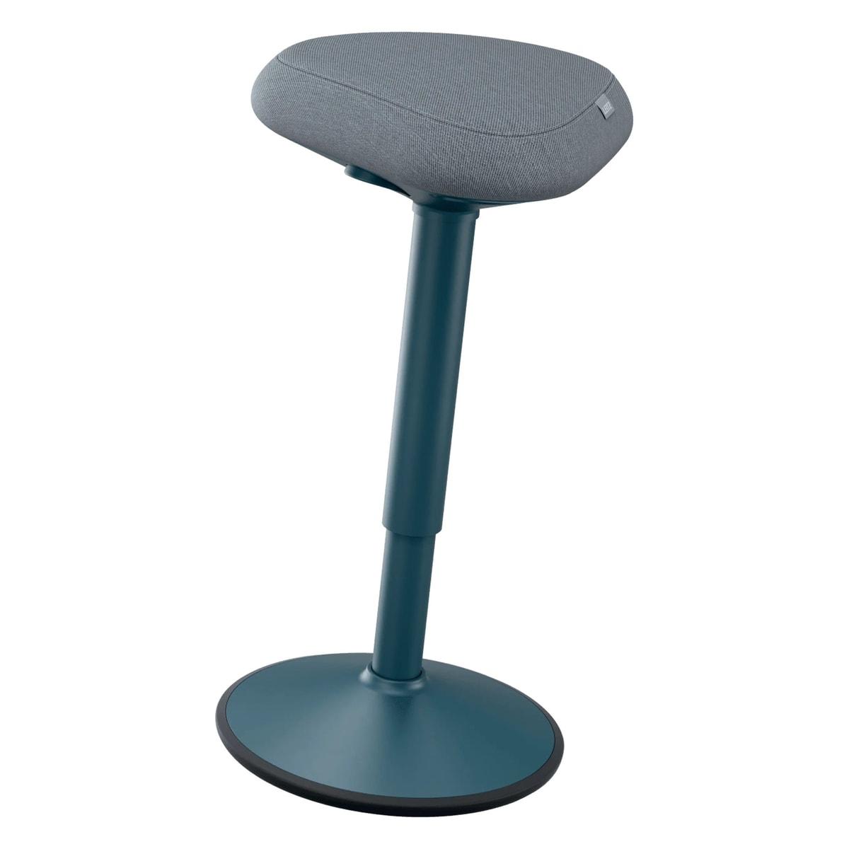 Tabouret assis-debout LEITZ Ergo Active assis-debout gris foncé, vue d'ensemble
