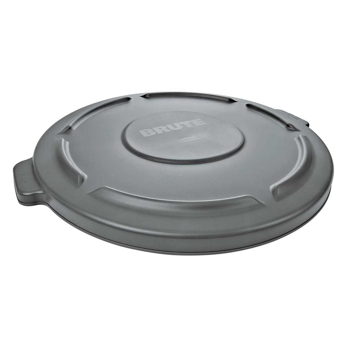 Couvercle gris Rubbermaid BRUTE 37,9 litres, vue d'ensemble