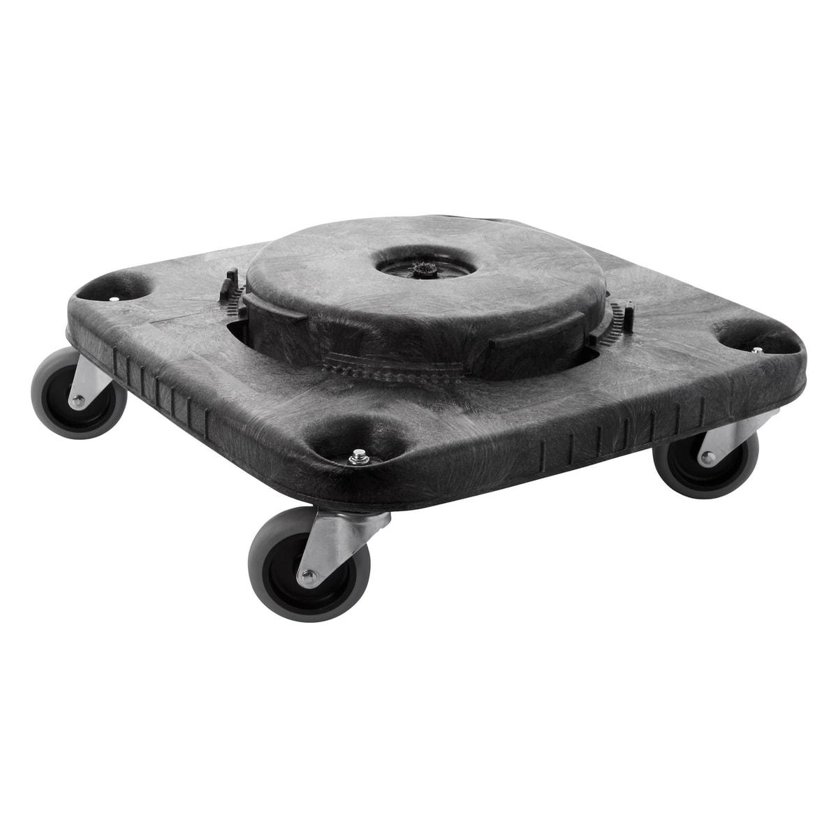 Chariot à roulettes Rubbermaid BRUTE carré, vue d'ensemble