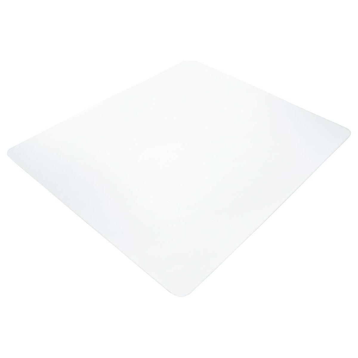 Tapis de sol de bureau en polycarbonate, 1,8 mm Ecogrip Solid pour sol dur RS OFFICE - Tapis de sol RS Office Ecogrip Solid pour sol dur transparent, 900 × 1200 mm