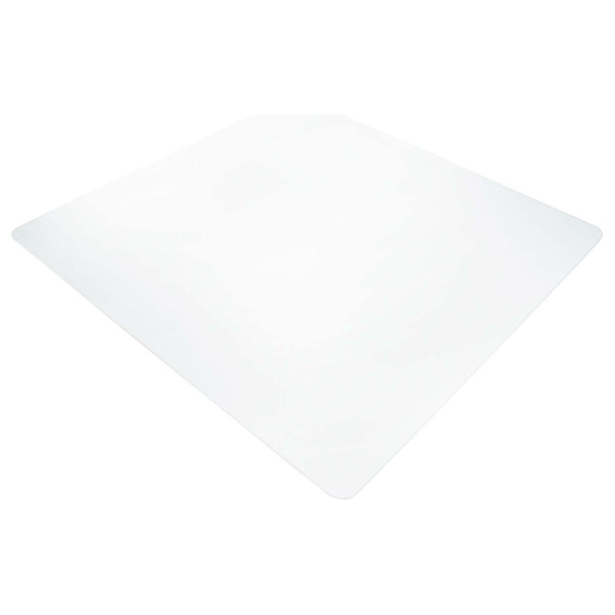 Tapis de sol de bureau renforcé, 2,0 mm Ecogrip Heavy pour sol dur RS OFFICE - Tapis de sol RS Office Ecogrip Heavy pour sol dur transparent, 1100 × 1200 mm