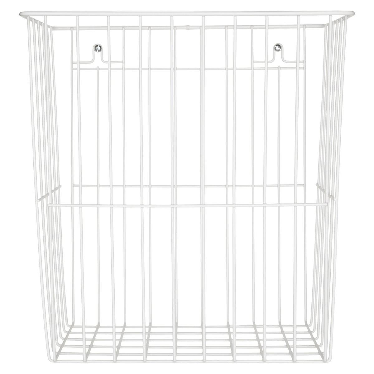 Corbeille murale Tork en maille métallique blanche 20 litres