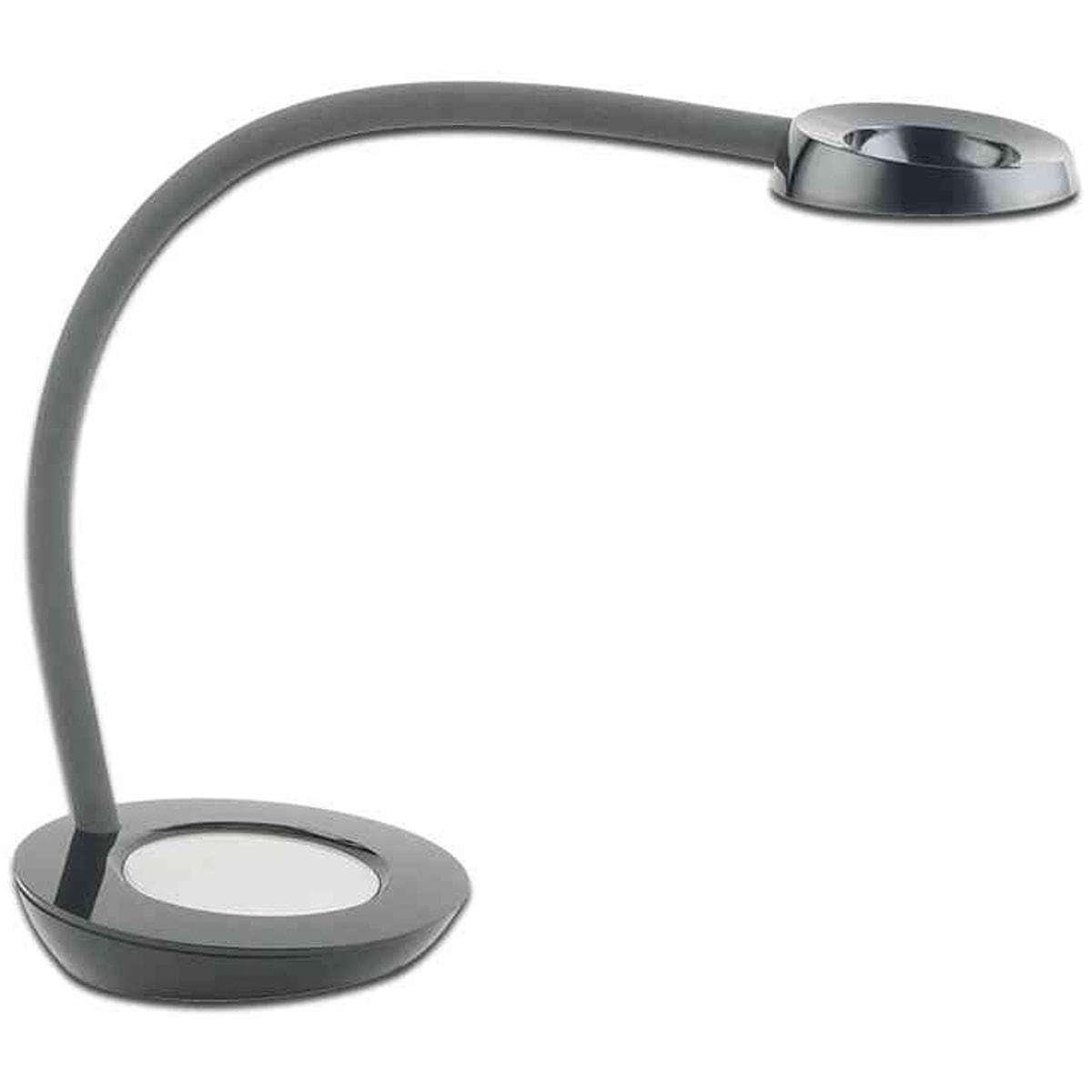 Lampe de bureau LED PAPERFLOW TOBY noire, col flexible