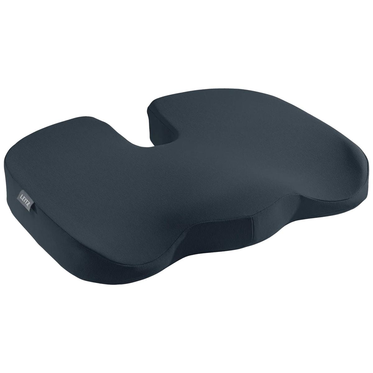 Mousse, housse amovible, gris Coussin d'assise Ergo Cosy LEITZ - Coussin d'assise LEITZ Ergo Cosy gris