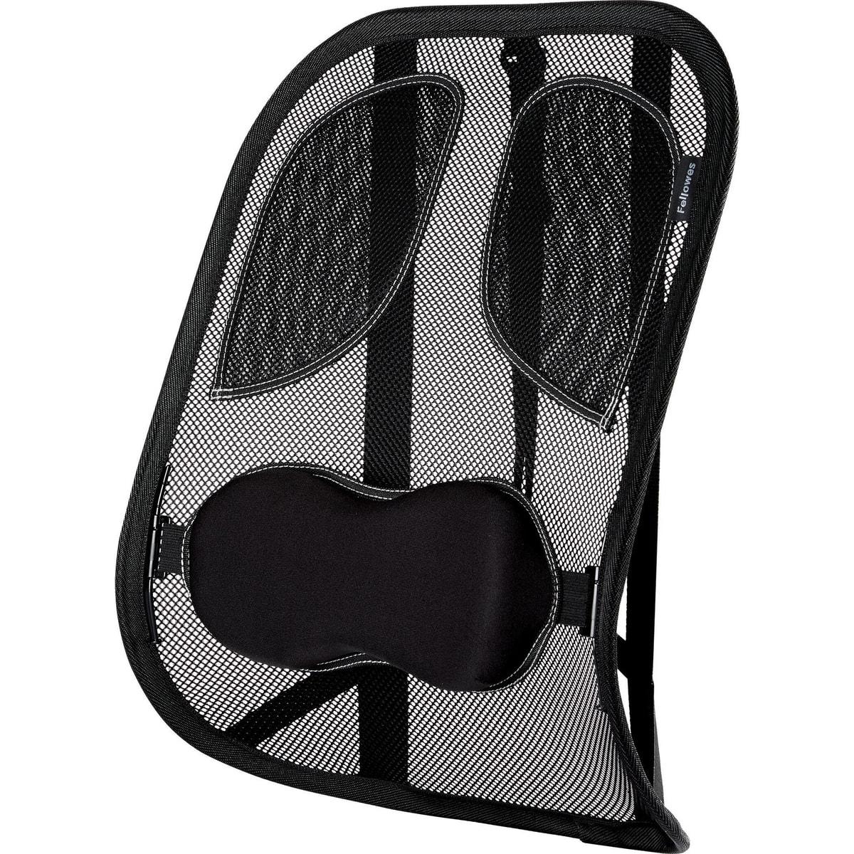 Coussin lombaire réglable en hauteur, noir Support dorsal en maille Professional Series FELLOWES - Support dorsal en maille Fellowes Professional Series, coussin lombaire