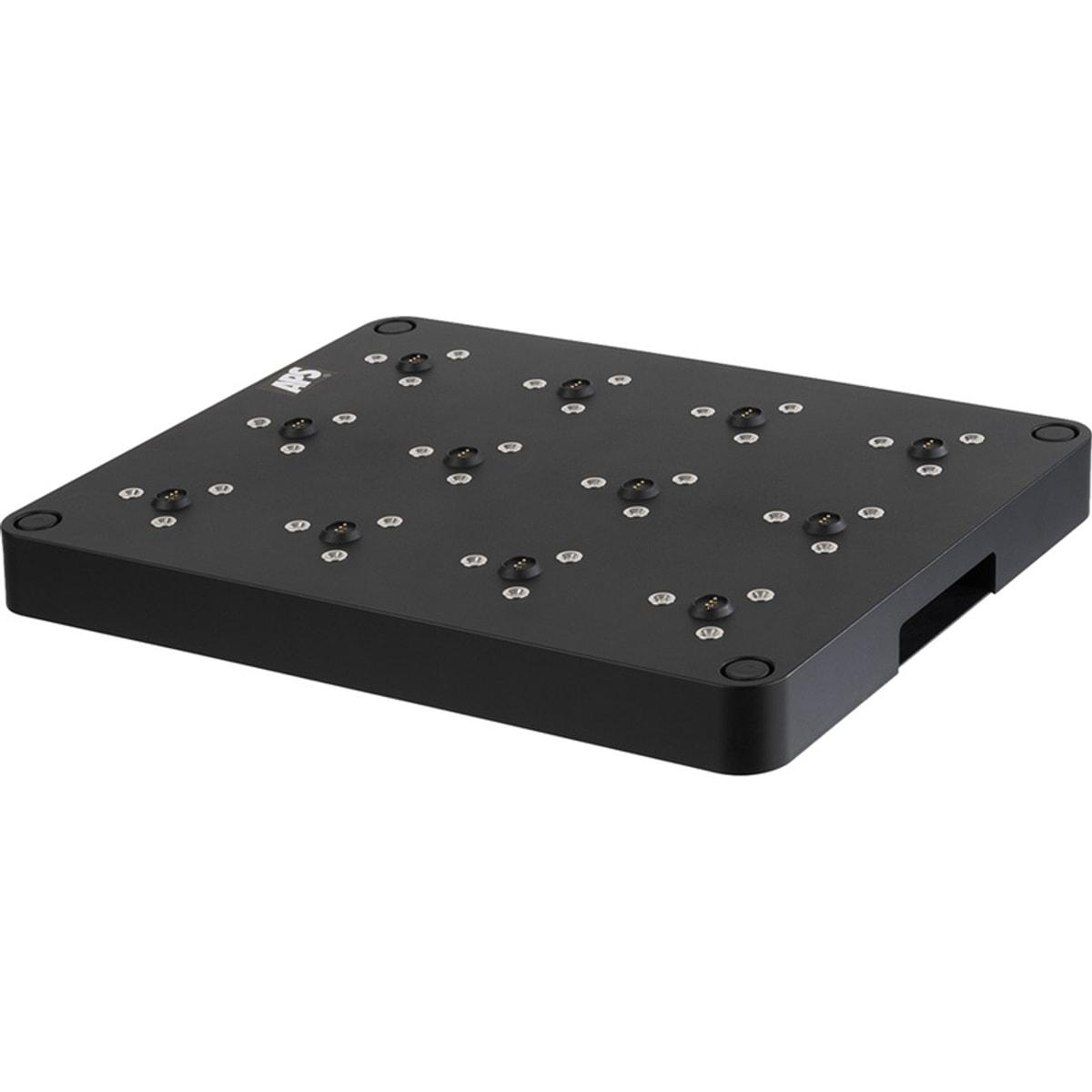 Station de charge APS 12 places noire pour lampes de table rechargeables