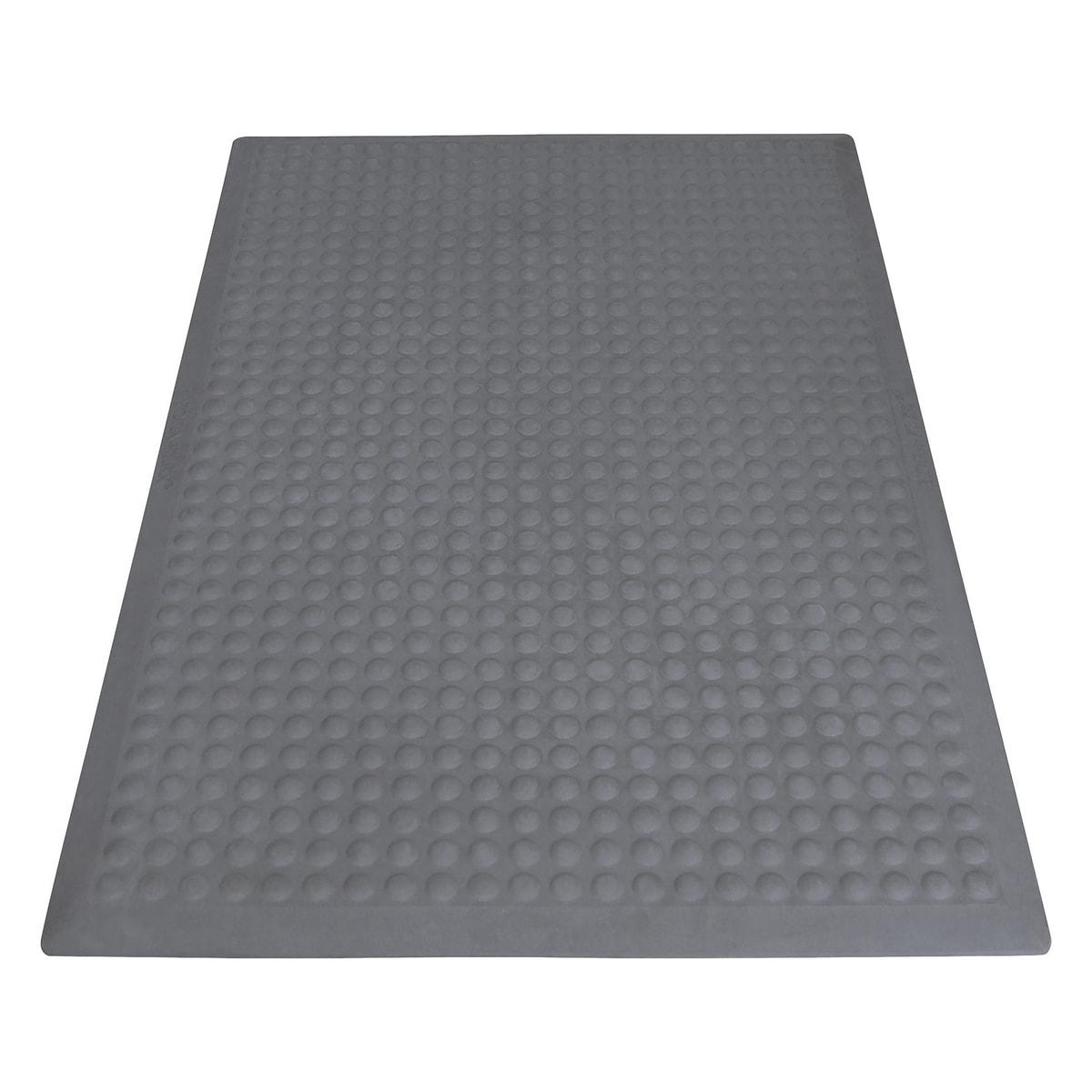 Caoutchouc naturel à picots, 60 × 90 cm, gris Tapis anti-fatigue Yoga Flex Basic MILTEX - Tapis anti-fatigue miltex Yoga Flex Basic gris, 60 × 90 cm