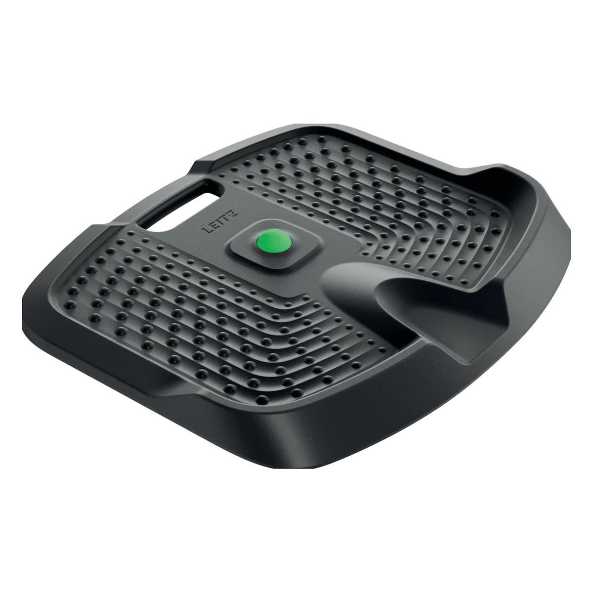 Tapis anti-fatigue LEITZ Ergo Active gris foncé avec sa balle de massage