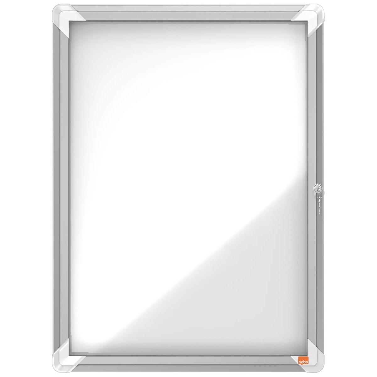 Extérieure, fond magnétique Vitrine d'affichage Premium Plus NOBO - Vitrine d'affichage d'extérieur nobo Premium Plus 4 x A4, packshot