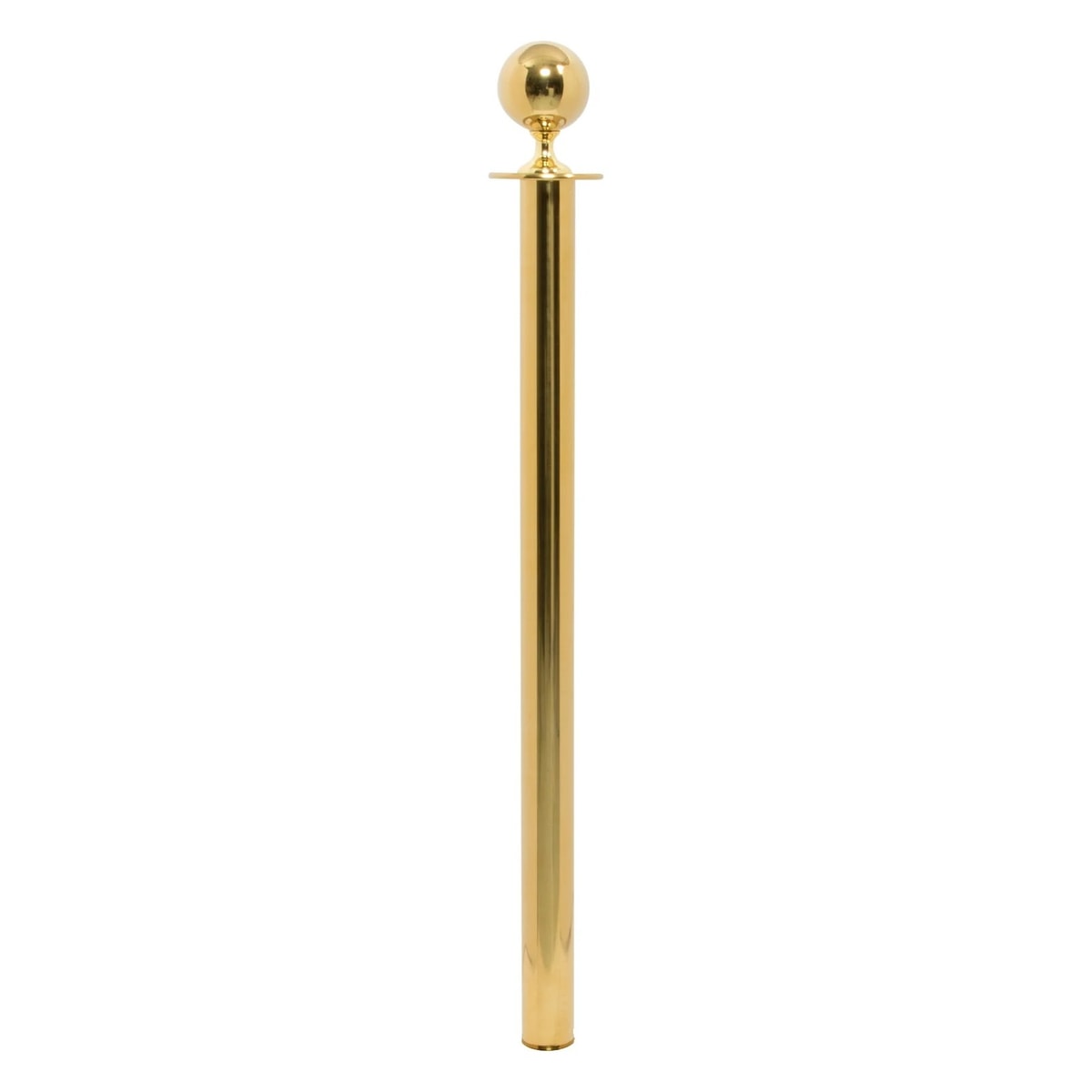 Sans socle Poteau d'accueil CLASSIC SECURIT - Poteau d'accueil Securit CLASSIC doré, sans socle