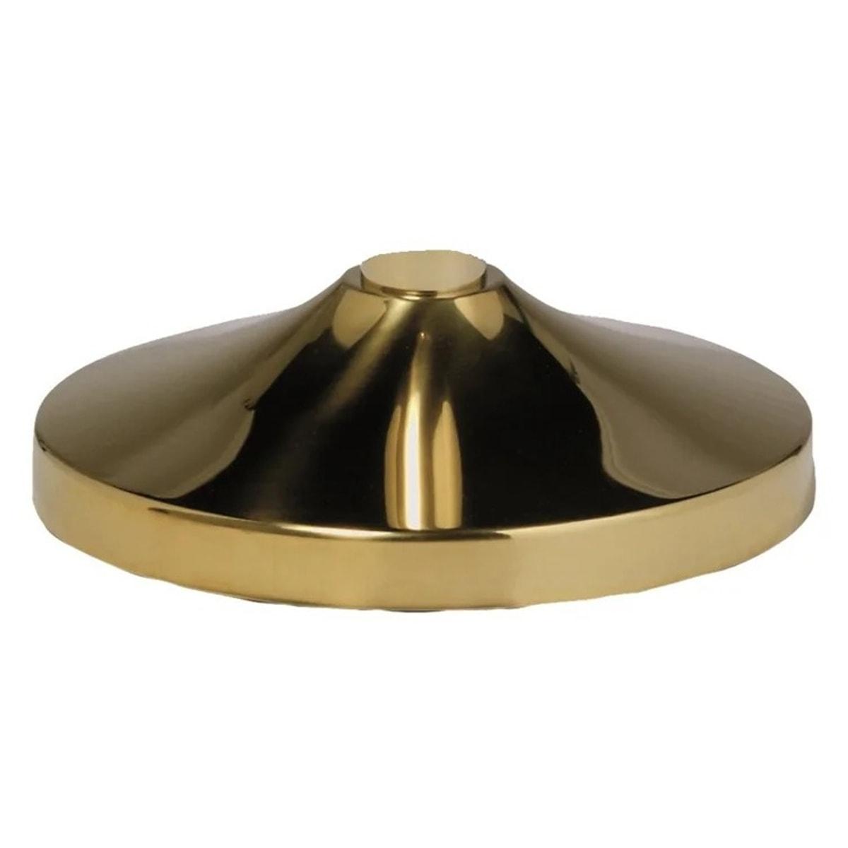 Ø 310 mm Socle de poteau d'accueil CLASSIC SECURIT - Socle Securit CLASSIC doré pour poteau d'accueil