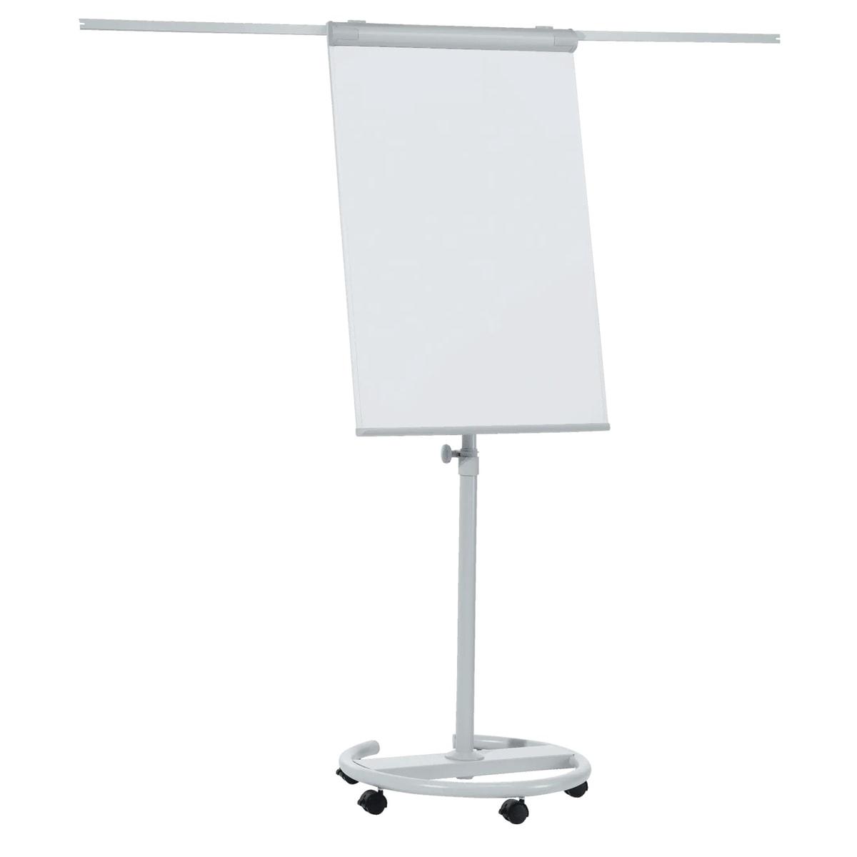 Magnétique, base ronde à 5 roulettes, 680 x 1050 mm Chevalet de conférence ECO Mobil FRANKEN - Chevalet de conférence FRANKEN ECO Mobil, bras latéraux sortis