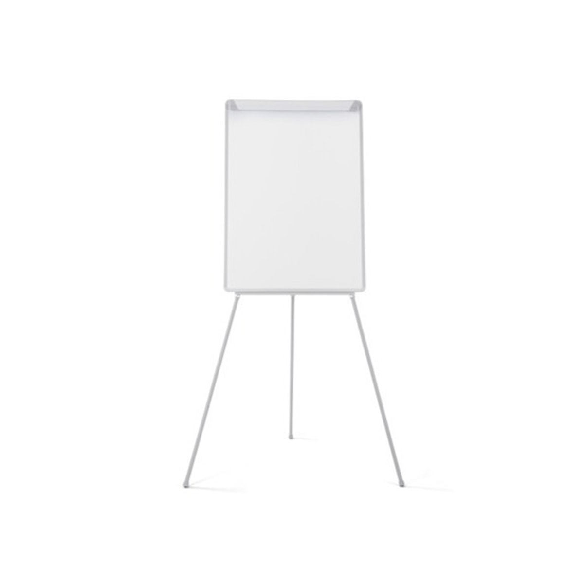 Non magnétique, trépied pliable, 700 x 1000 mm, gris Paperboard Economic BI-OFFICE - Chevalet de conférence Bi-Office Economic gris sur trépied