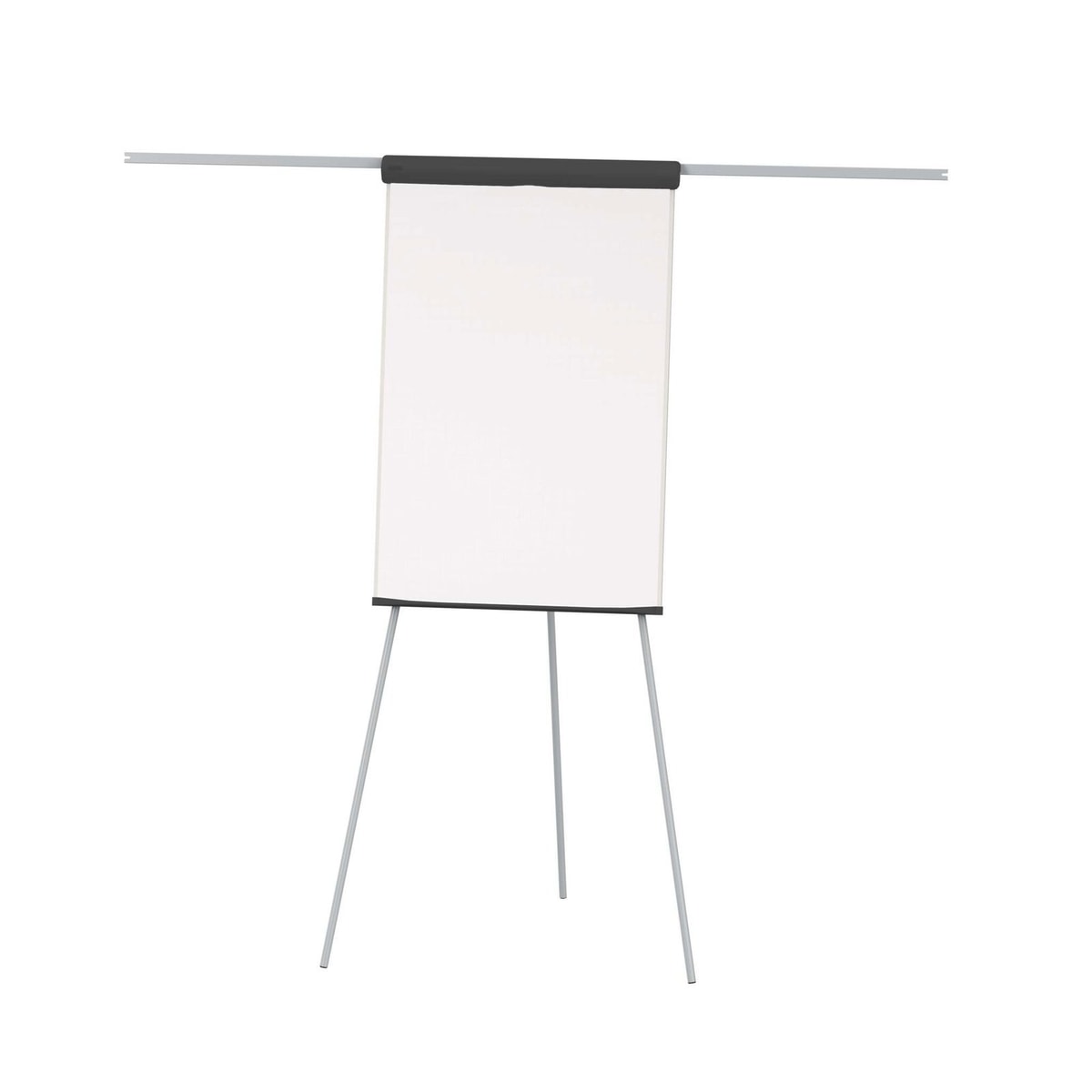 Magnétique, trépied pliable, 2 bras latéraux Paperboard standard plus MAUL - Chevalet de conférence MAULstandard plus, bras latéraux sortis