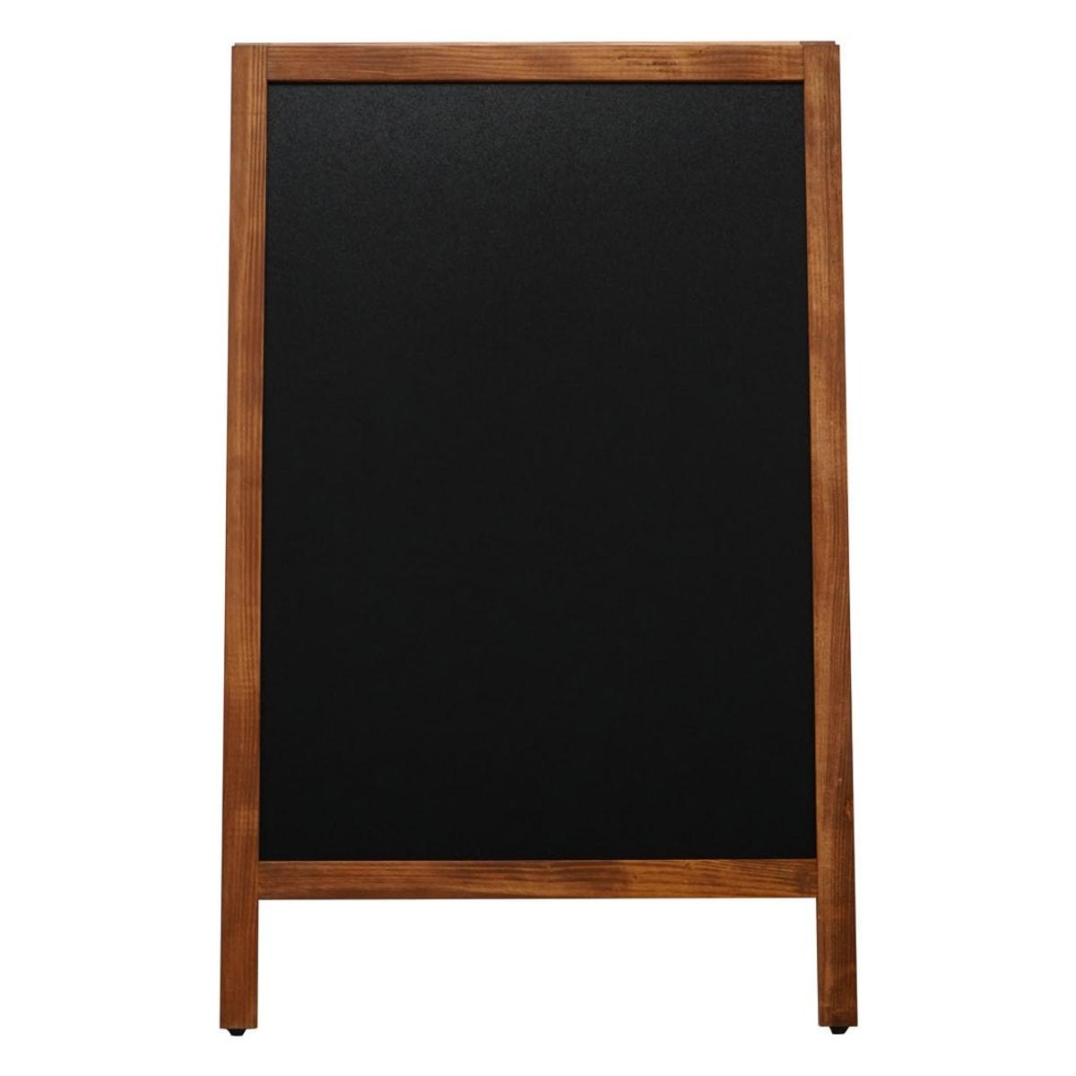 660 x 1 040 mm, double face Stop-trottoir ardoise en pin EUROPEL - Stop-trottoir ardoise EUROPEL en pin pin naturel