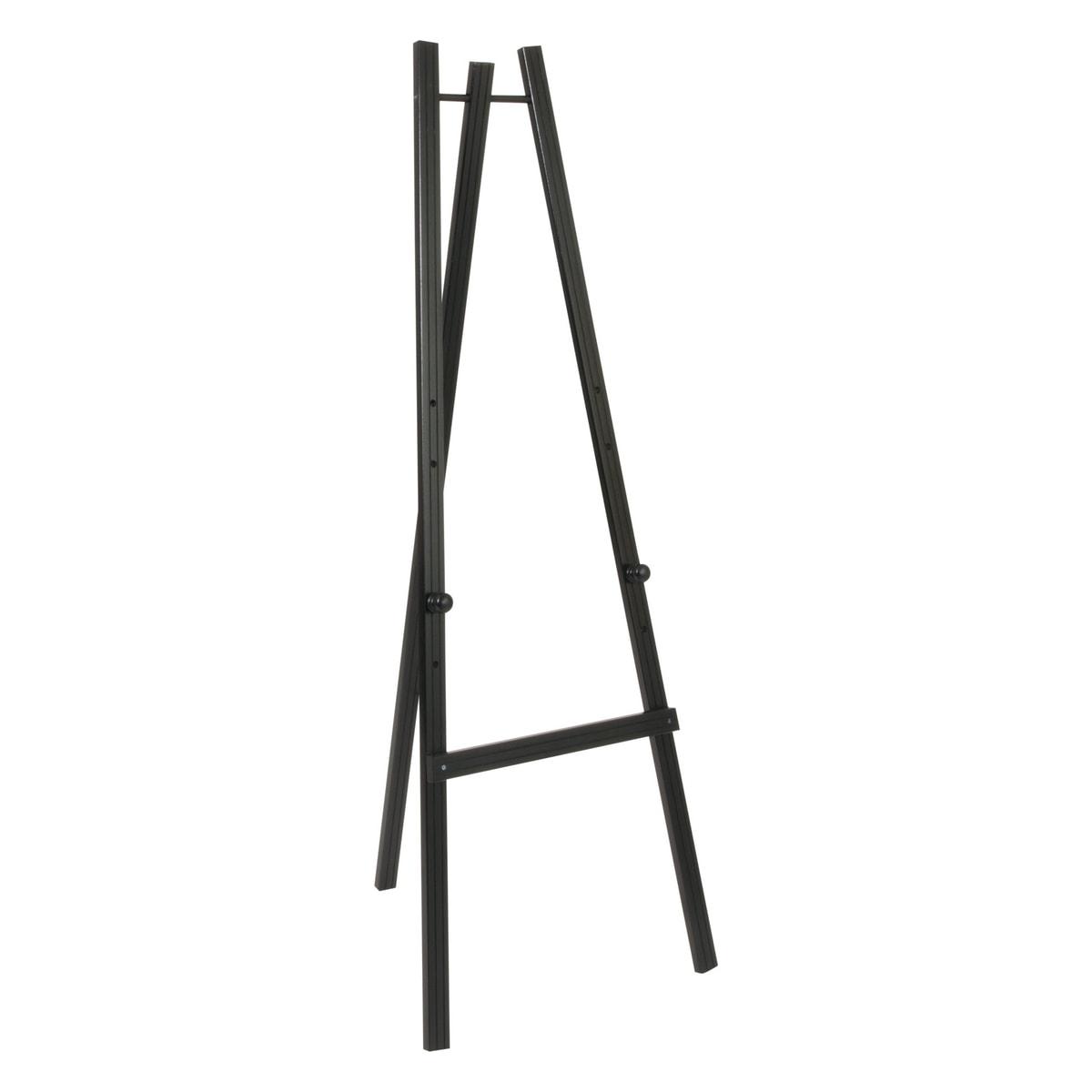 Chevalet Securit EASEL en pin noir, vendu sans ardoise
