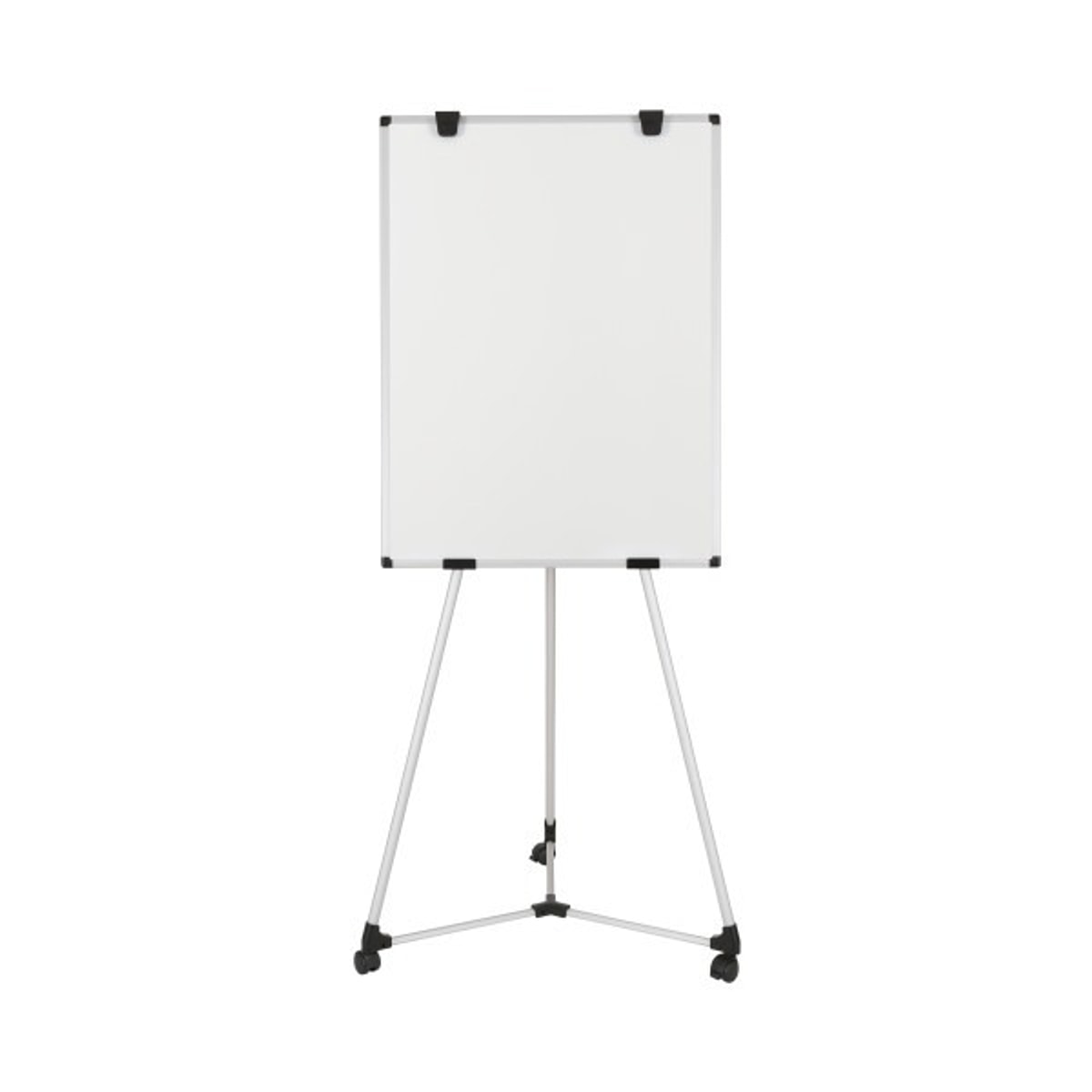 Acier laqué magnétique, inclinable, 3 roulettes Paperboard mobile Earth Kyoto BI-OFFICE - Paperboard mobile Bi-Office Earth Kyoto, vu de face