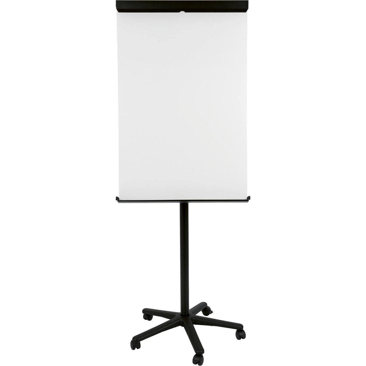 Acier laqué magnétique, pied étoile à 5 roulettes, noir Paperboard mobile sans cadre BI-OFFICE - Paperboard mobile sans cadre Bi-Office, pied étoile noir