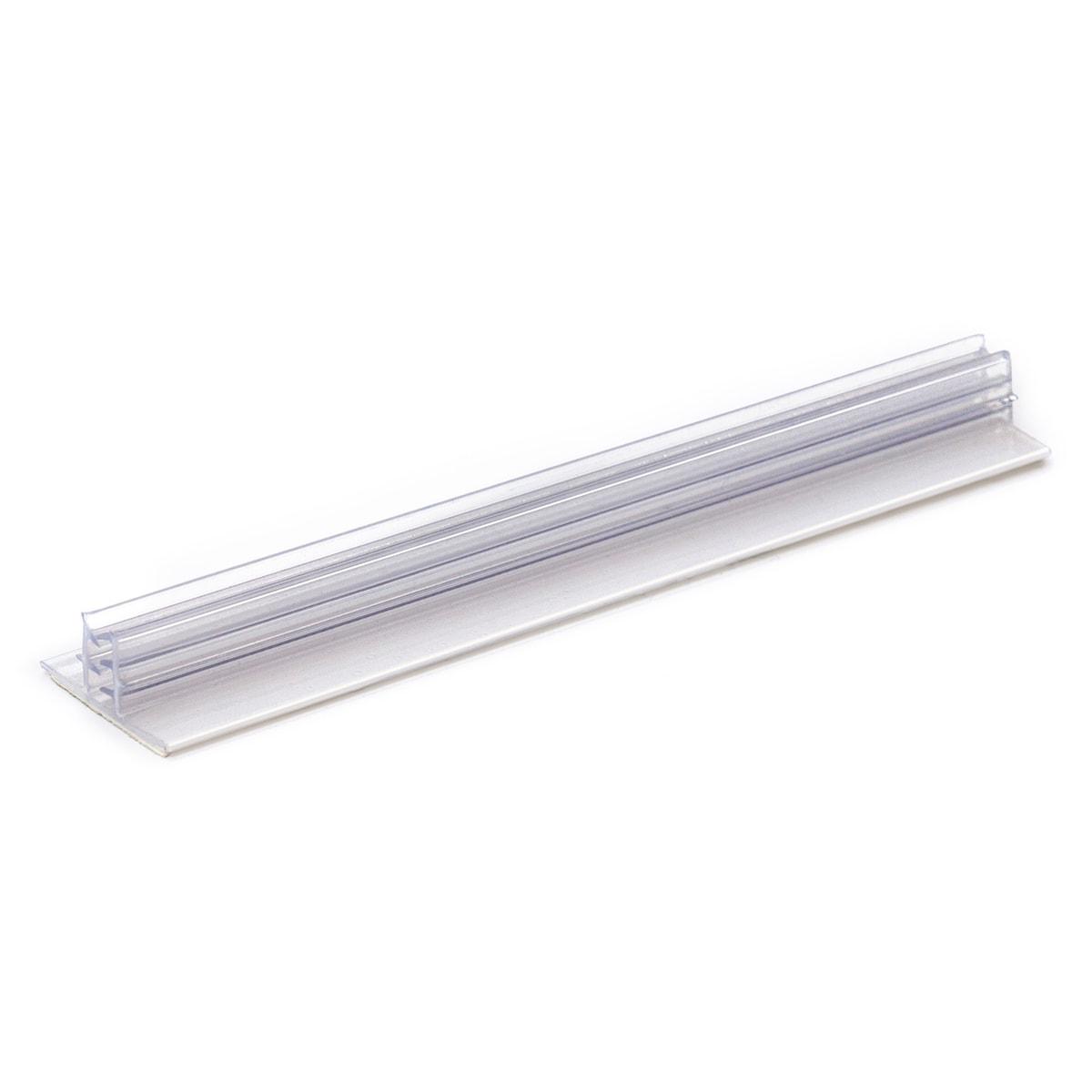 Support de panneau en drapeau CEDERROTH 1750 en PVC transparent