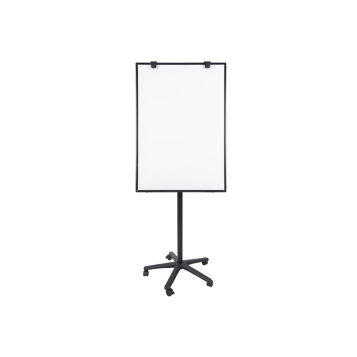 Paperboard mobile Bi-Office Maya Light noir, vu de face