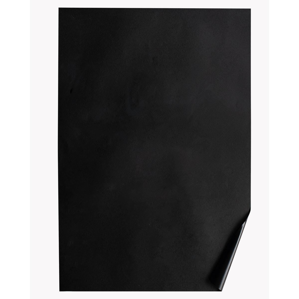 Feuille de film tableau noir adhésif folia, coin relevé